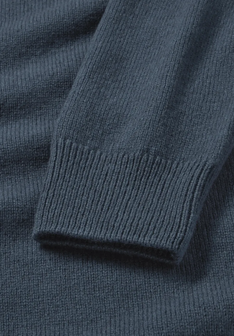 Strick Pullover Regular aus Bio-Merinowolle mit Bio-Baumwolle von hessnatur