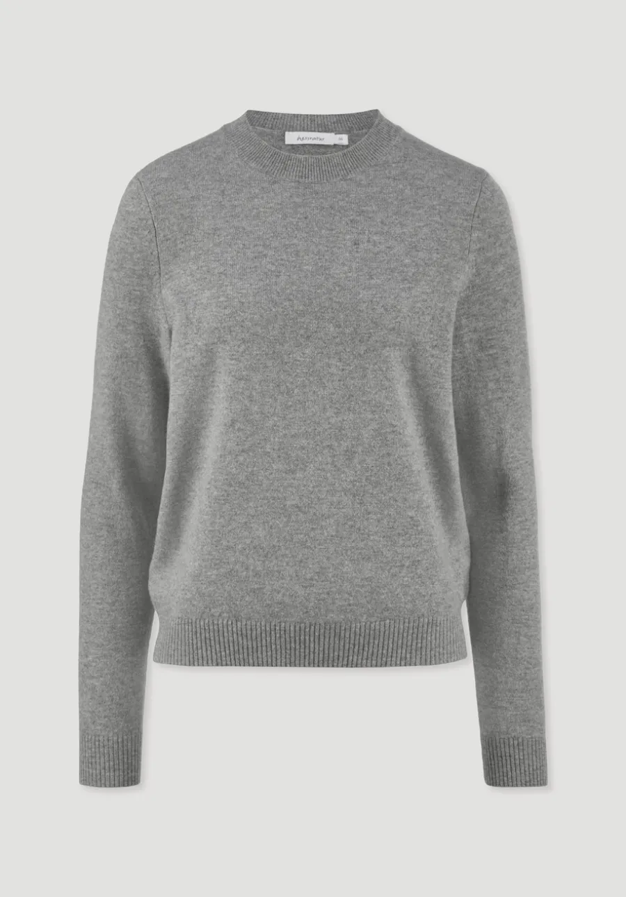 Strick Pullover Regular aus Bio-Merinowolle mit Cashmere von hessnatur