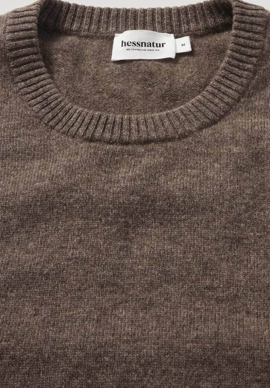 Strick Pullover Regular aus Bio-Merinowolle mit Cashmere von hessnatur