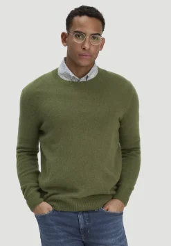Strick Pullover Regular aus Bio-Merinowolle mit Bio-Baumwolle von hessnatur