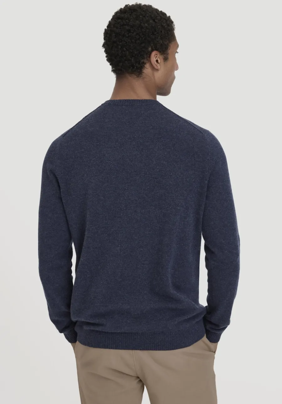 Strick Pullover Regular aus Bio-Merinowolle mit Cashmere von hessnatur
