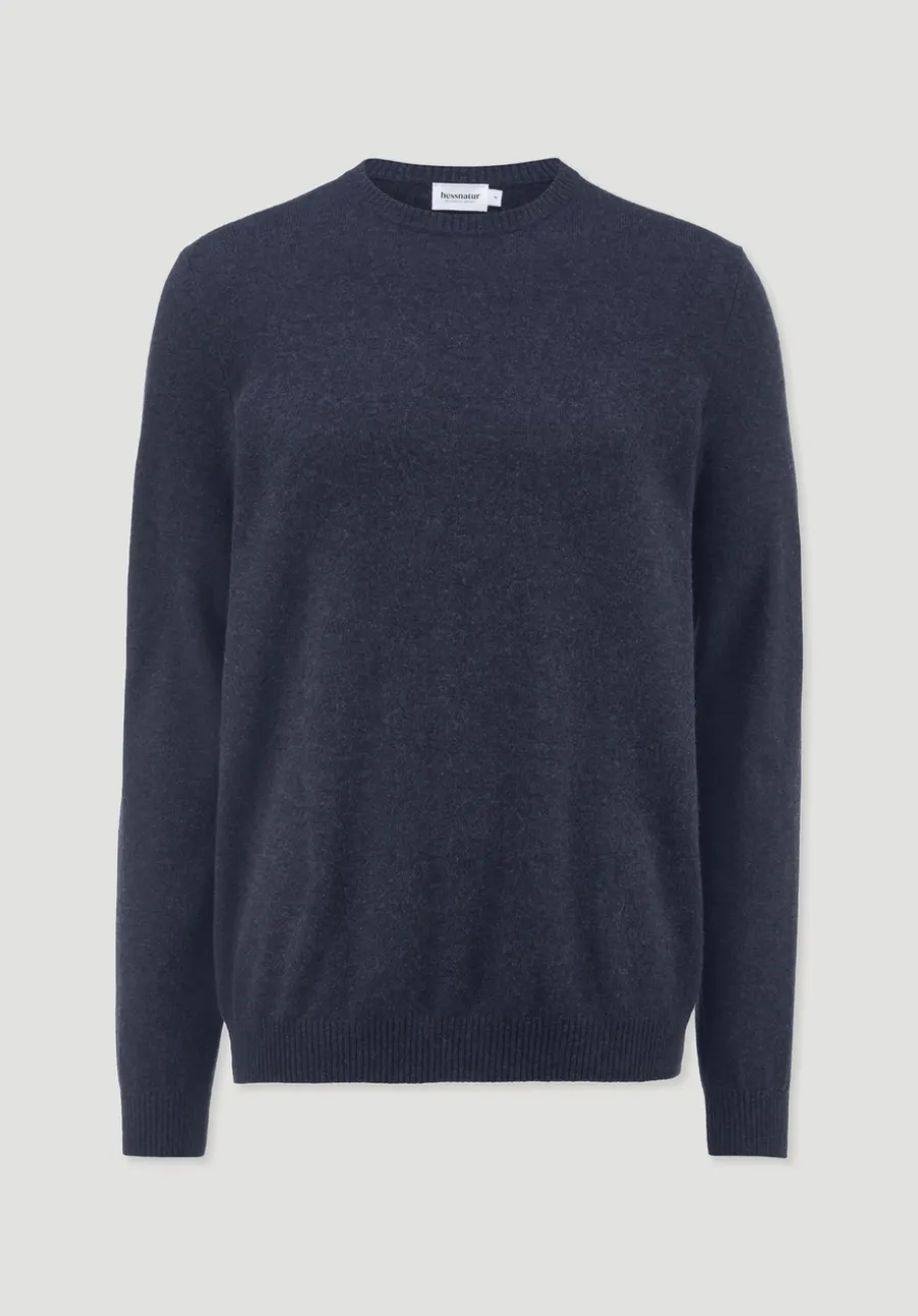 Strick Pullover Regular aus Bio-Merinowolle mit Cashmere von hessnatur