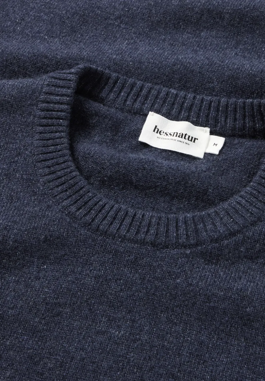 Strick Pullover Regular aus Bio-Merinowolle mit Cashmere von hessnatur