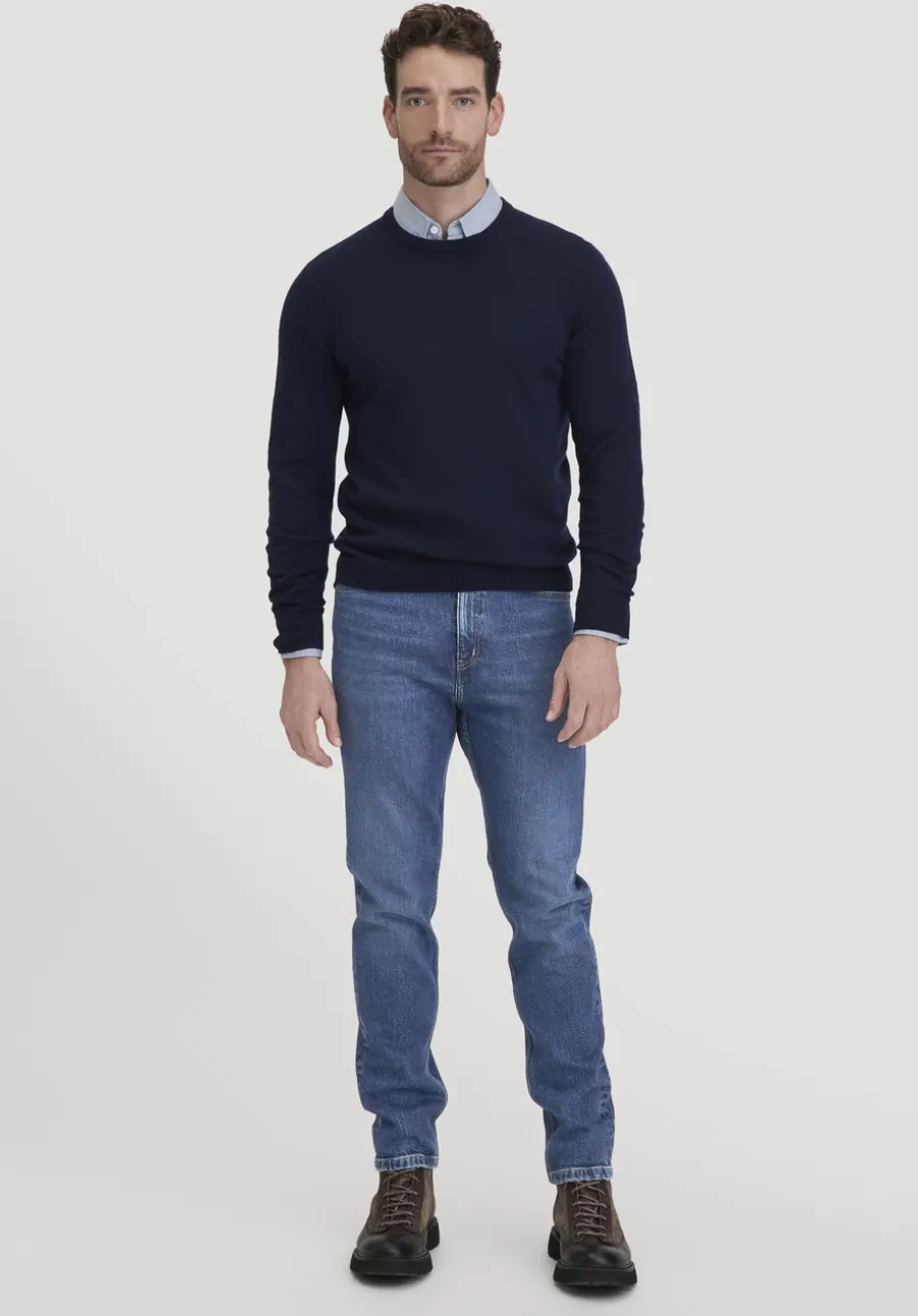 Strick Pullover Regular BETTER RECYCLING aus reinem Cashmere von hessnatur