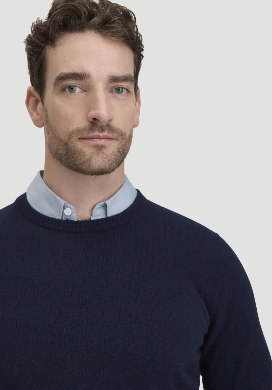 Strick Pullover Regular BETTER RECYCLING aus reinem Cashmere von hessnatur