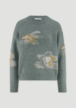 Strick Pullover Relaxed aus Alpaka mit Baumwolle von hessnatur