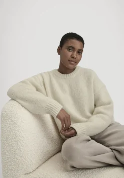 Strick Pullover Relaxed aus Alpaka mit Bio-Baumwolle von hessnatur