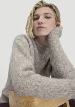 Strick Pullover Relaxed aus Alpaka mit Bio-Baumwolle von hessnatur