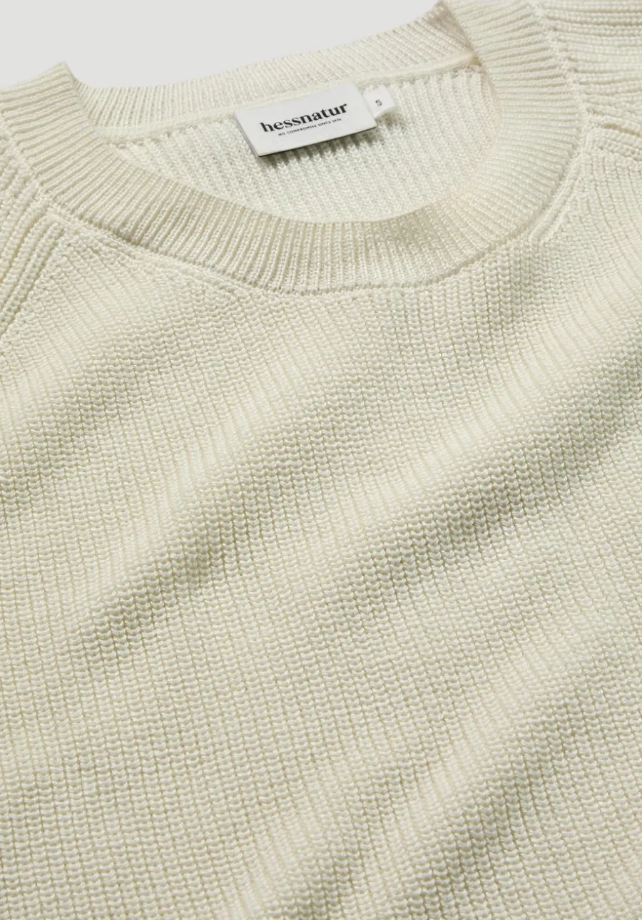 Strick Pullover Relaxed aus reiner Bio-Baumwolle von hessnatur