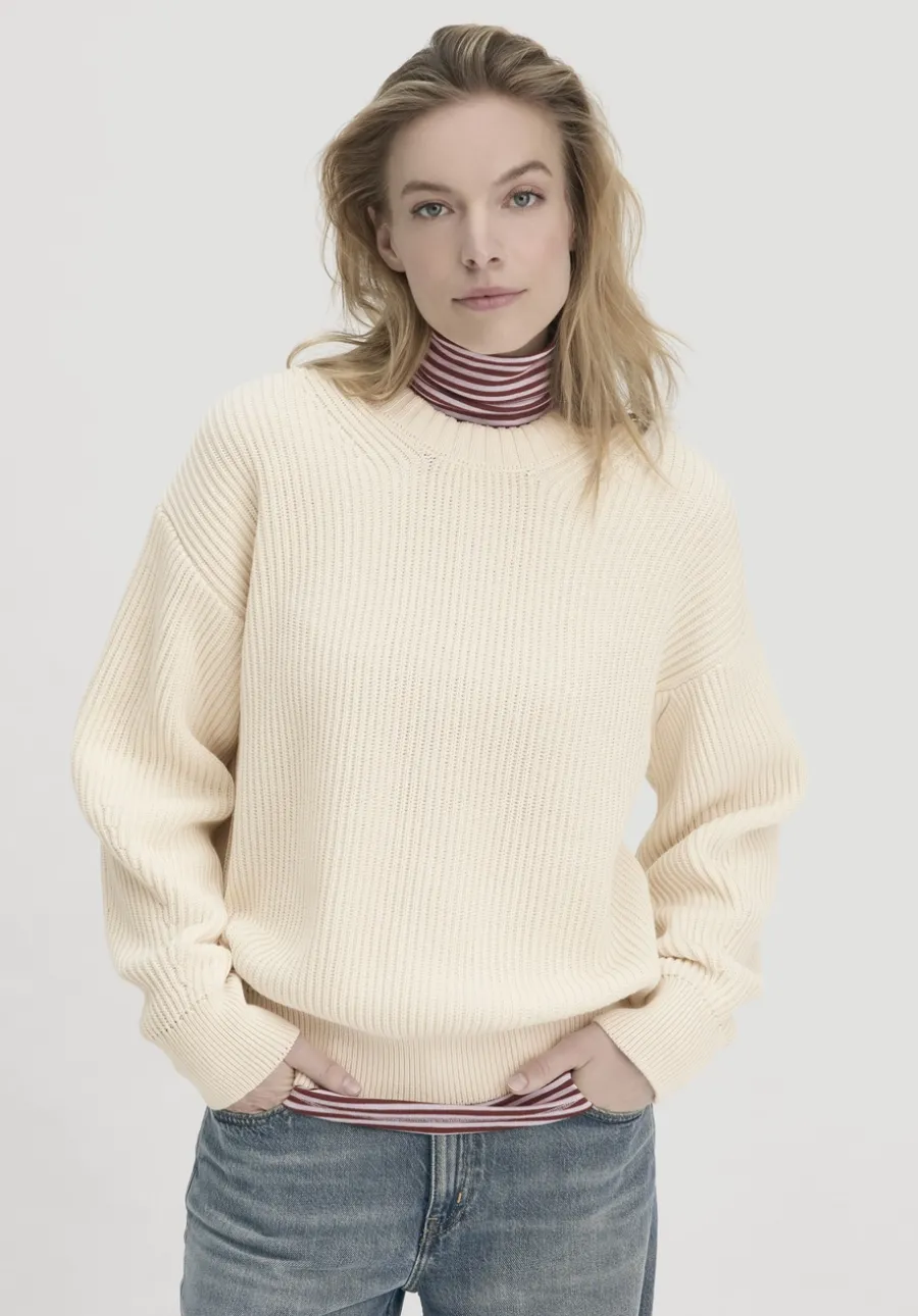 Strick Pullover Relaxed aus reiner Bio-Baumwolle von hessnatur