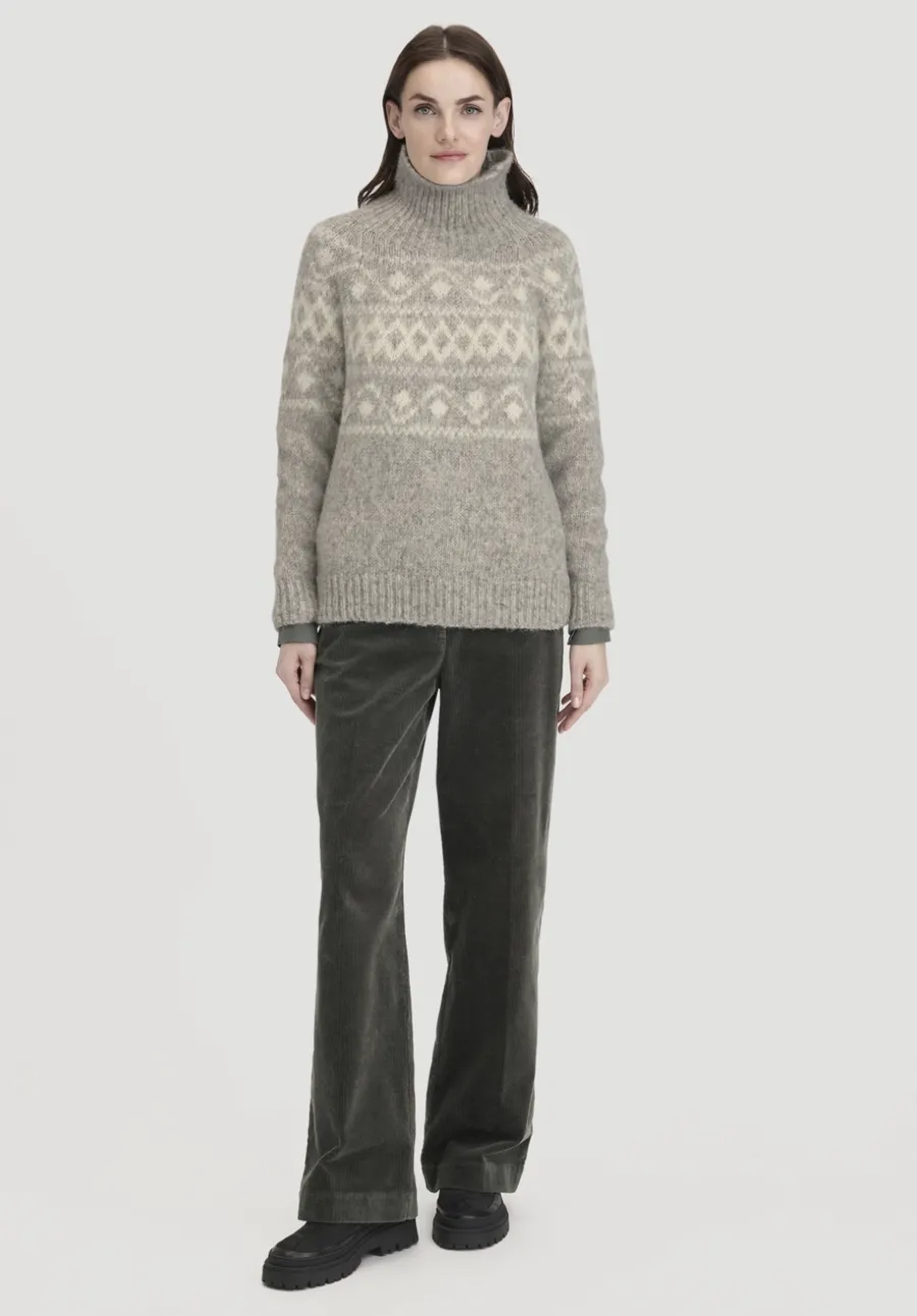 Strick Pullover Relaxed aus Alpaka mit Bio-Baumwolle von hessnatur