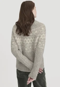 Strick Pullover Relaxed aus Alpaka mit Bio-Baumwolle von hessnatur