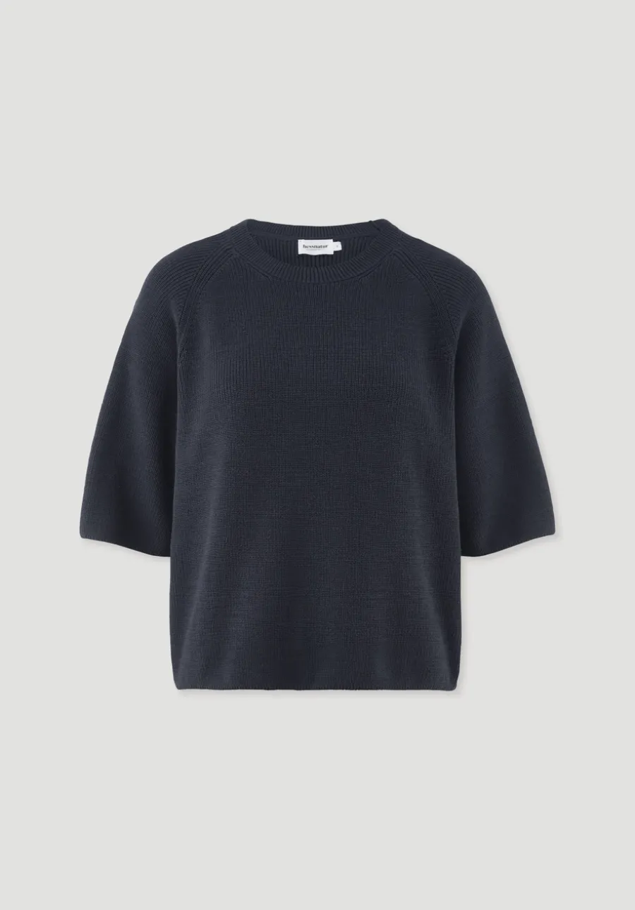 Strick Pullover Relaxed aus reiner Bio-Baumwolle von hessnatur