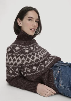Strick Pullover Relaxed aus Alpaka mit Bio-Baumwolle von hessnatur