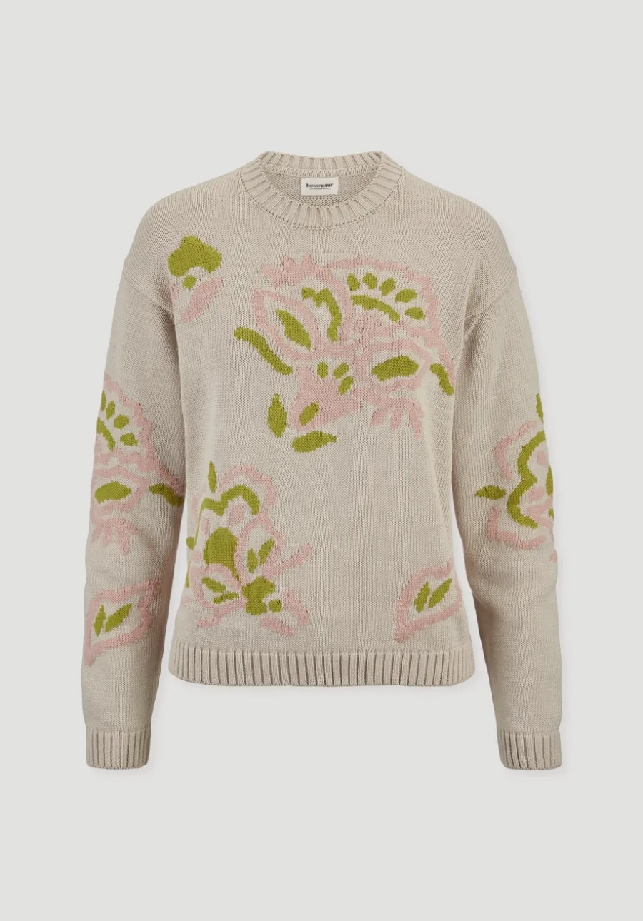 Strick Pullover Relaxed aus reiner Baumwolle von hessnatur