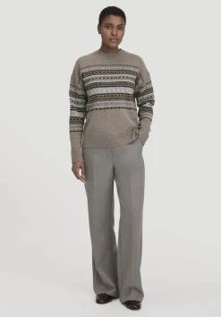 Strick Pullover Relaxed BETTER RECYCLING aus reiner Bio-Merinowolle von hessnatur