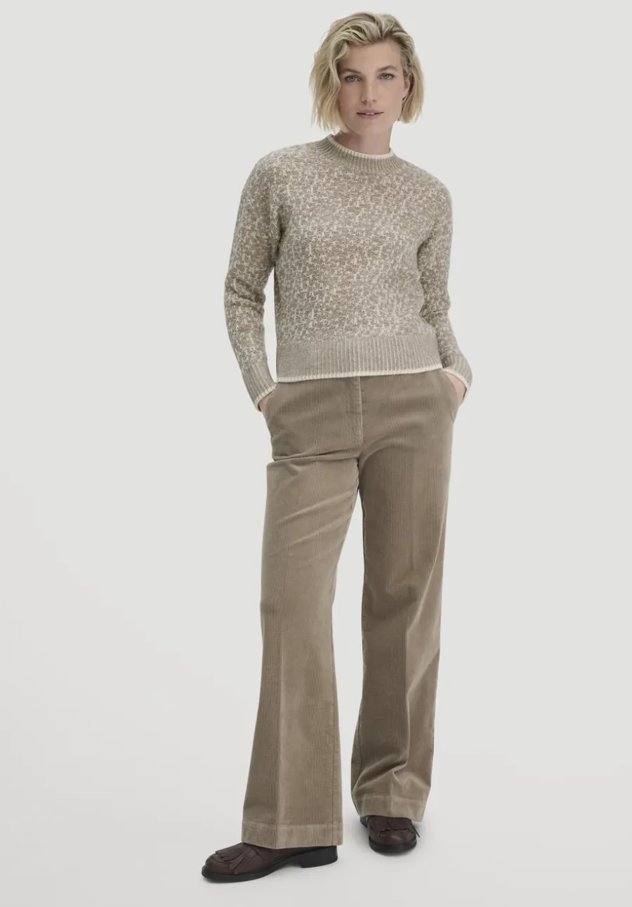 Strick Pullover Relaxed BETTER RECYCLING aus reiner Bio-Merinowolle von hessnatur