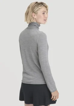Strick Rollkragen Pullover Slim aus reiner Bio-Merinowolle von hessnatur