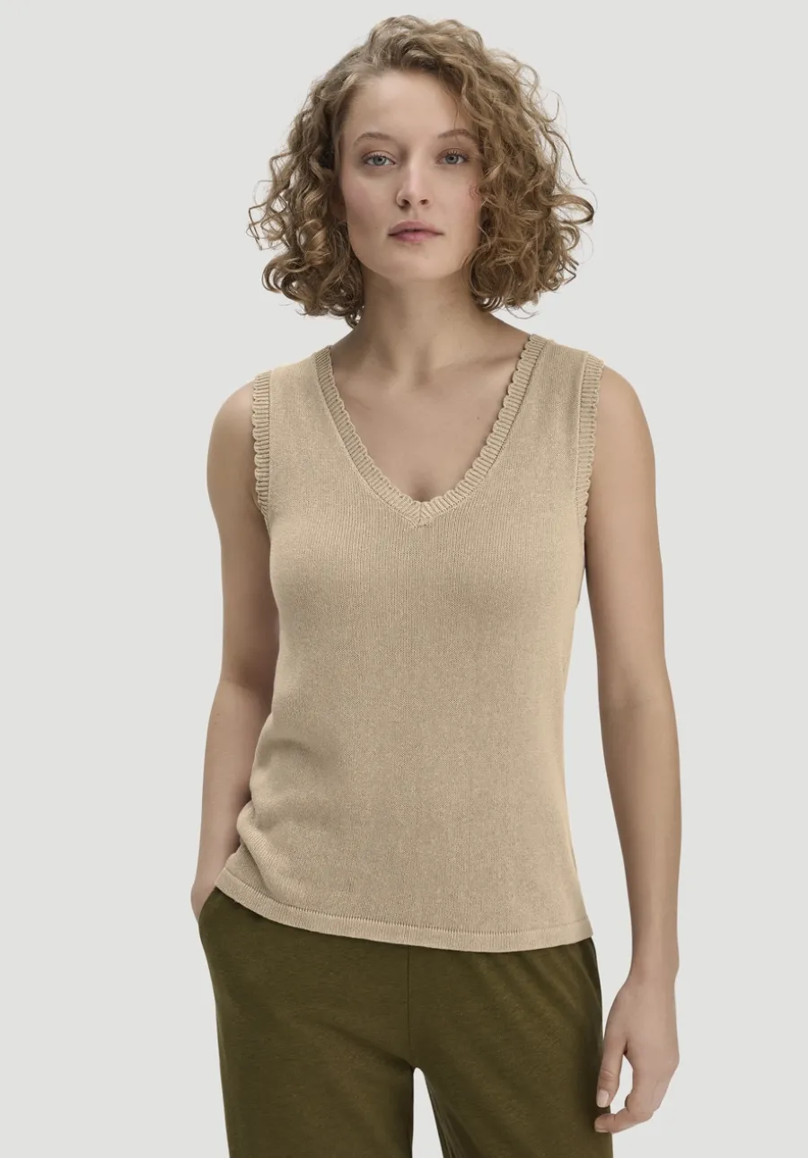 Strick Top Regular aus Leinen mit Bio-Baumwolle und LENZING™ ECOVERO von hessnatur