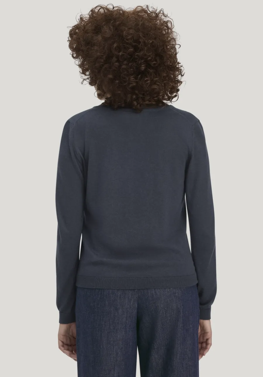 Strickjacke Regular aus TENCEL™ Lyocell mit Bio-Baumwolle von hessnatur