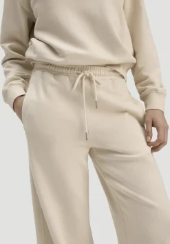 Sweathose Wide Leg Relaxed aus Bio-Baumwolle von hessnatur