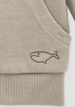Sweatjacke BETTER RECYCLING aus reiner Bio-Baumwolle von hessnatur
