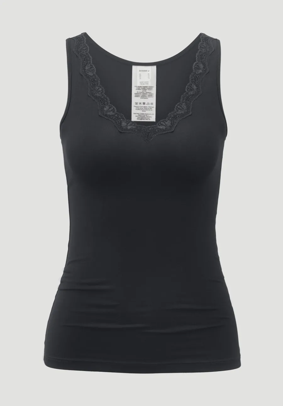 Tank Top PURE SENSE LACE aus TENCEL™ Modal von hessnatur