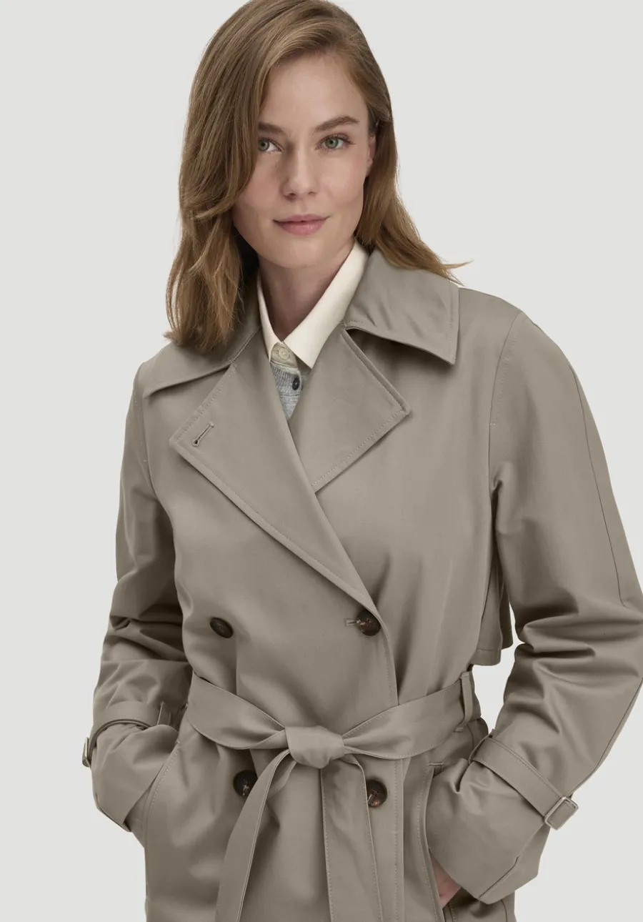Trenchcoat Relaxed NATURE SHELL aus reiner Bio-Baumwolle von hessnatur