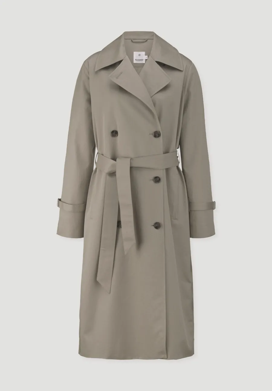 Trenchcoat Relaxed NATURE SHELL aus reiner Bio-Baumwolle von hessnatur