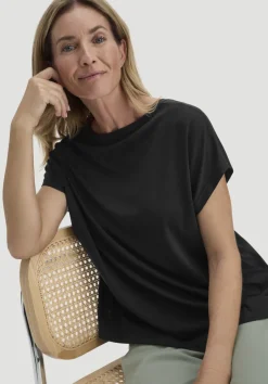 T-Shirt Oversize aus TENCEL™ Lyocell mit Bio-Baumwolle von hessnatur