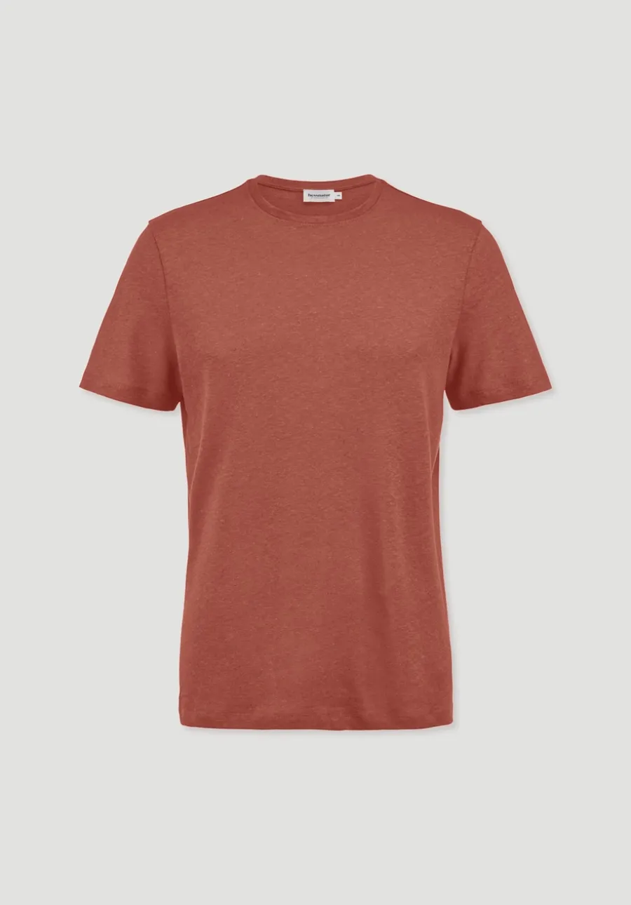 T-Shirt Regular aus Leinen und Bio-Baumwolle von hessnatur