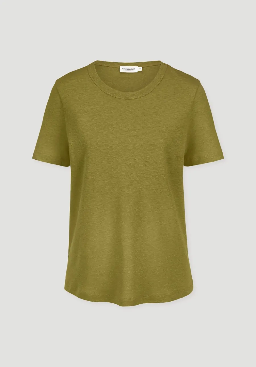 T-Shirt Relaxed aus Leinen und Bio-Baumwolle von hessnatur