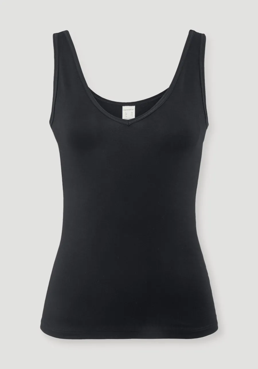 V-Neck Tanktop PURE BALANCE aus Bio-Baumwolle und TENCEL™ Modal von hessnatur