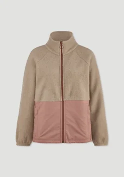 Wollfleece Jacke Relaxed aus Bio-Merinowolle mit Bio-Baumwolle von hessnatur