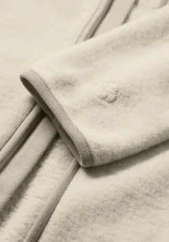 Wollfleece Kapuzen-Jacke Regular aus Bio-Merinowolle und Bio-Baumwolle von hessnatur