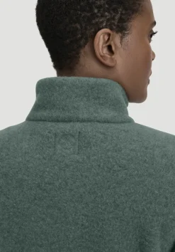 Wollfleece Mantel Regular aus reiner Bio-Merinowolle von hessnatur