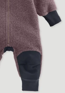 Wollfleece Overall aus Bio-Merinowolle mit Softshell von hessnatur