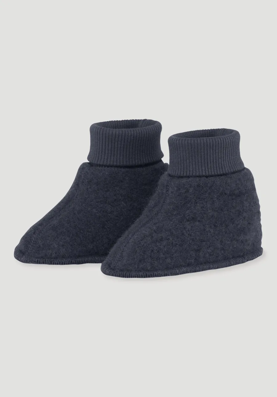 Wollfleece Schuhe aus reiner Bio-Merinowolle von hessnatur