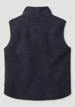 Wollfleece Weste aus reiner Bio-Merinowolle von hessnatur