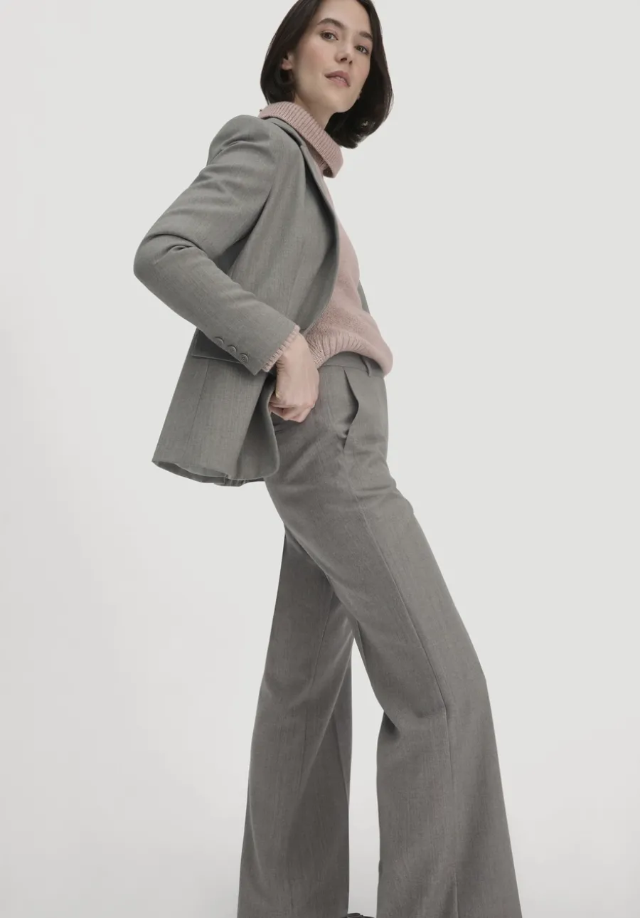 Wollhose Straight Leg Relaxed aus reiner Bio-Merinowolle von hessnatur