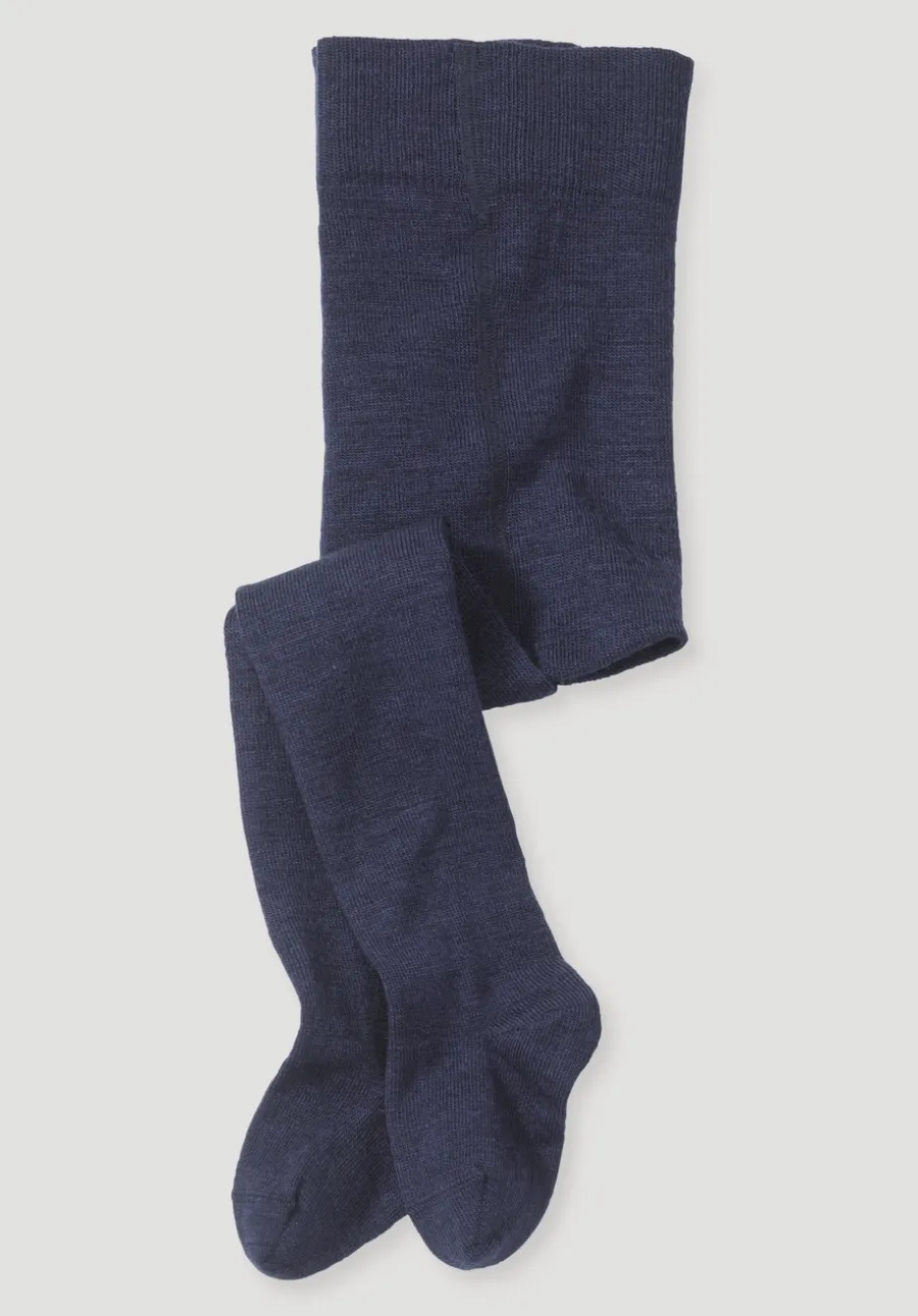 Woll-Strumpfhose aus Bio-Merinowolle mit Bio-Baumwolle von hessnatur