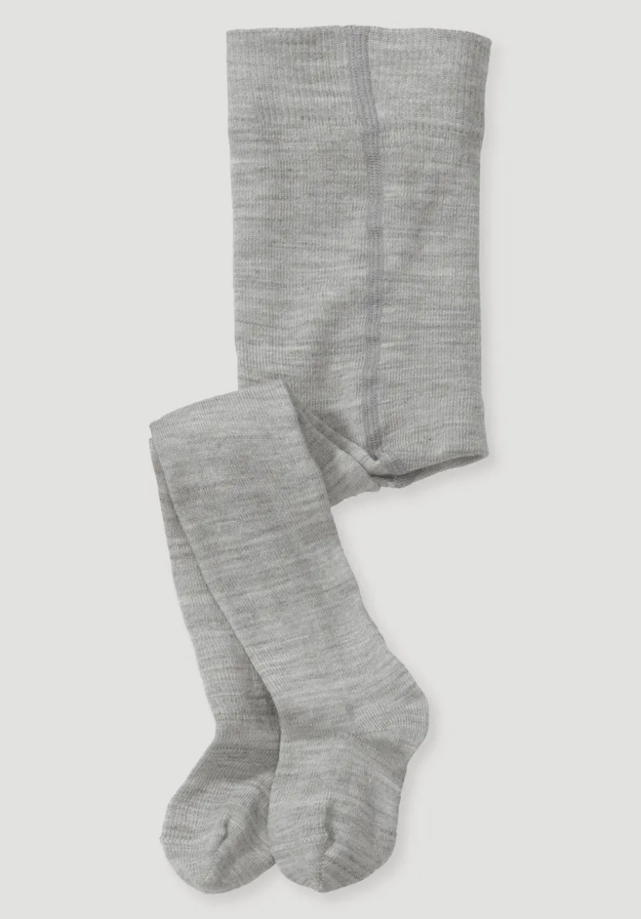 Woll-Strumpfhose aus Bio-Merinowolle mit Bio-Baumwolle von hessnatur