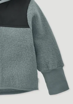 Wollwalk Jacke aus Bio-Merinowolle mit Softshell von hessnatur