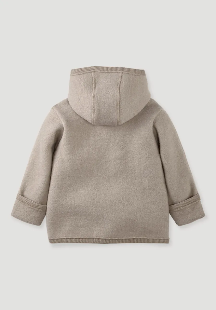 Wollwalk Jacke aus reiner Bio-Merinowolle von hessnatur