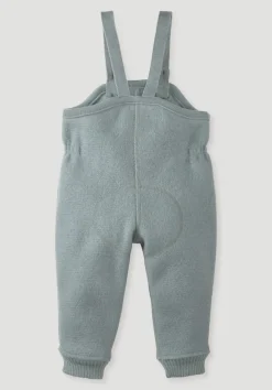 Wollwalk Latzhose aus reiner Bio-Merinowolle von hessnatur