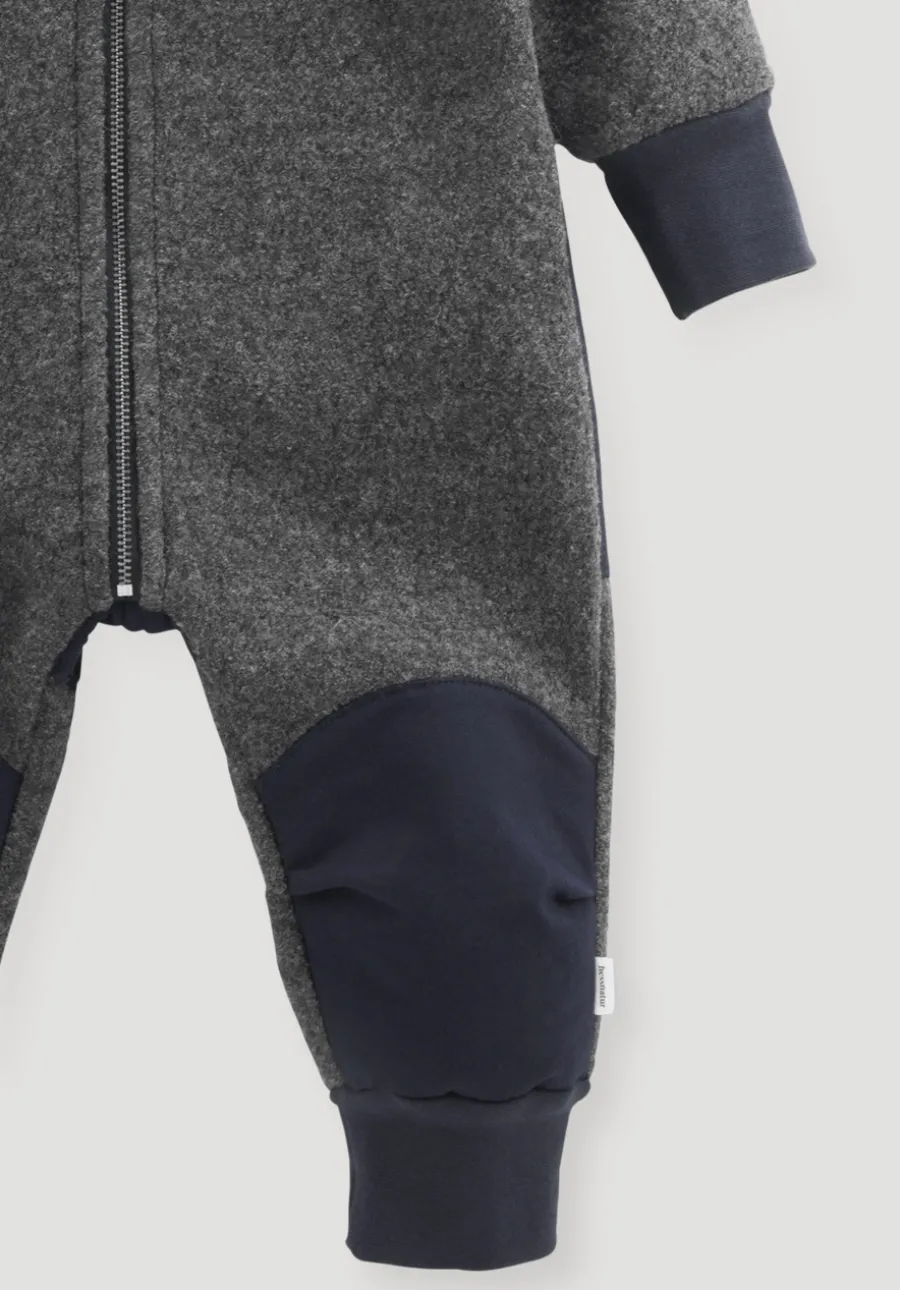 Wollwalk Overall aus Bio-Merinowolle mit Softshell von hessnatur